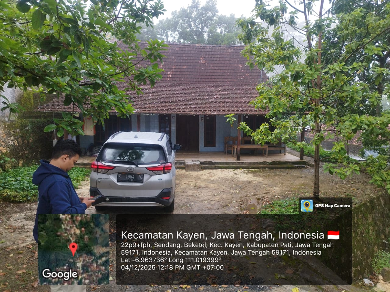 Dijual Dengan Lelang Tanah dan Bangunan - foto 1