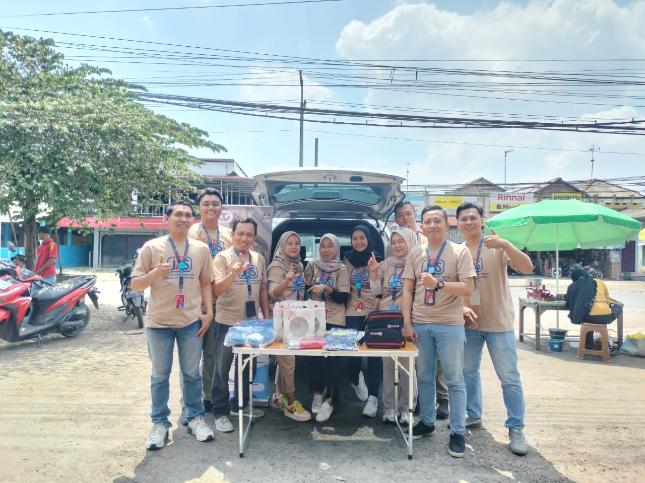 Grebeg Pasar Wedarijaksa bersama BPR JAS