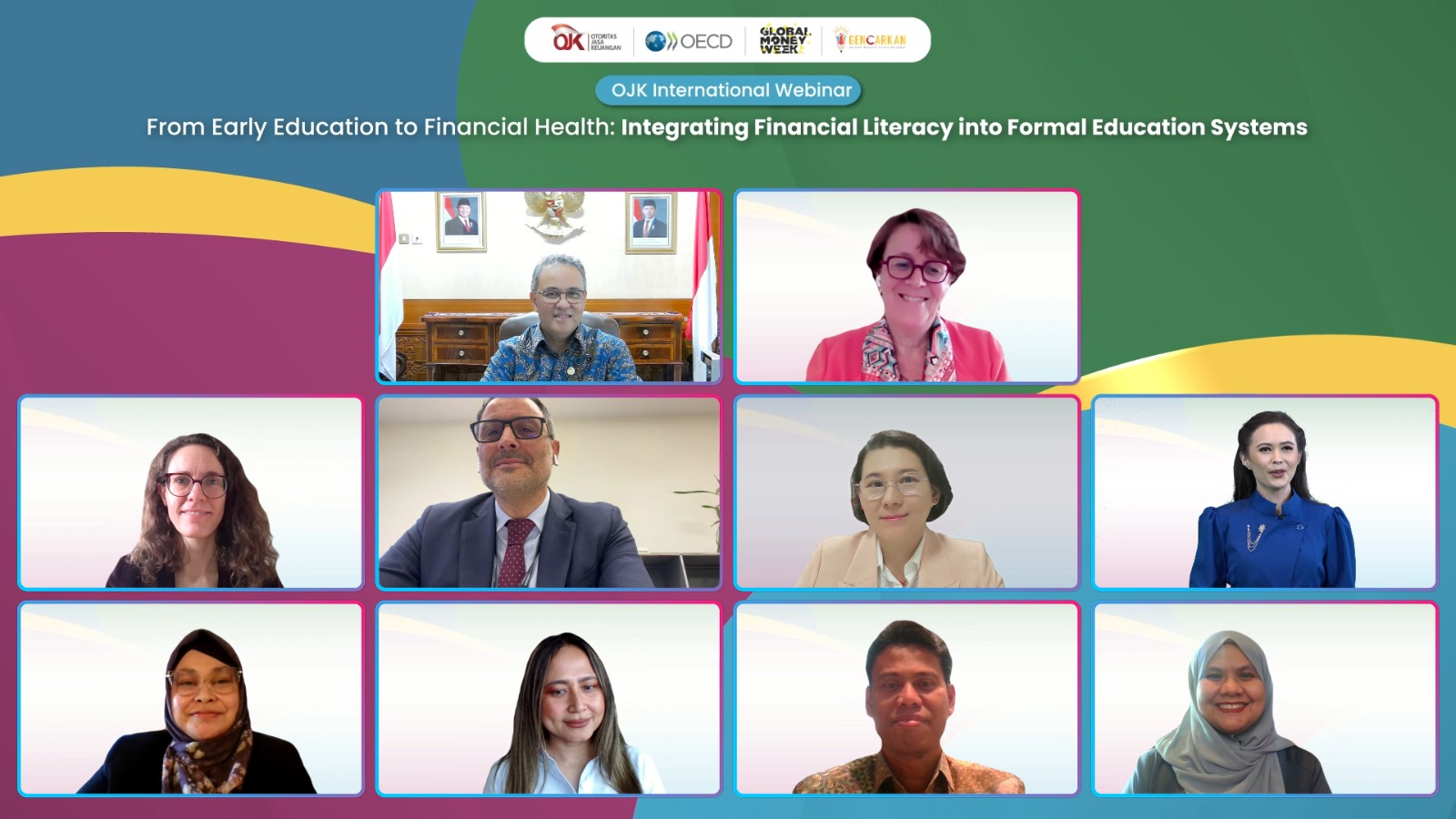 Thumbnail OJK Dorong Penguatan Literasi Keuangan Lewat Pendidikan Formal Webinar Internasional Global Money Week (GMW) 2026