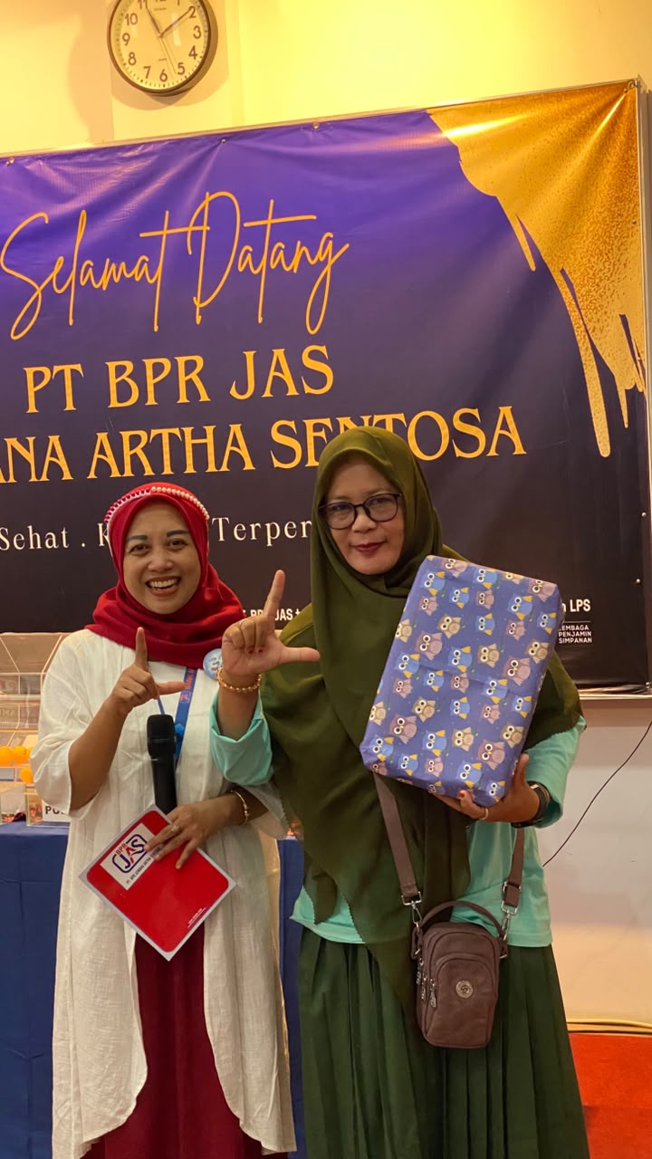 Event pengundian tiga bulanan tabungan arisan periode 5 & 6 BPR JAS